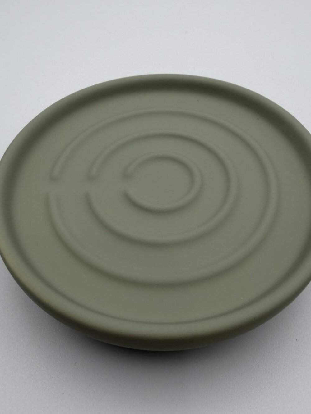 Zone Denmark Nova One Porcelain Soap Dish Matcha Green Minimalist NIB - Picture 11 of 14